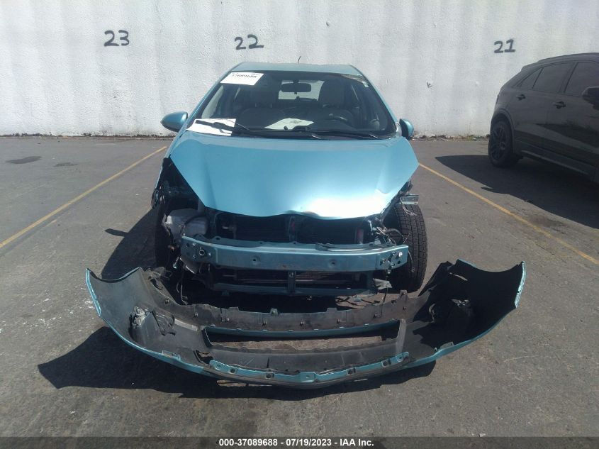2013 TOYOTA PRIUS C ONE/TWO/THREE/FOUR - JTDKDTB34D1036019