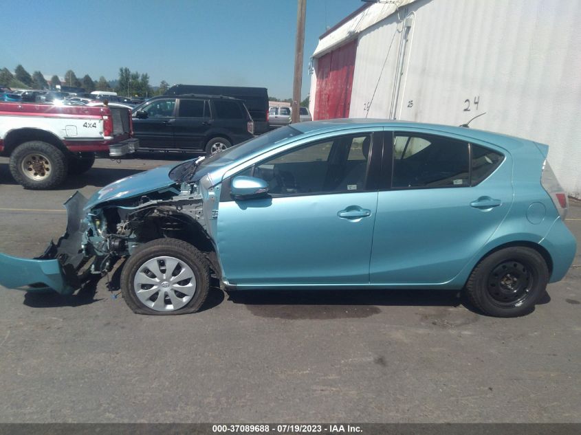 2013 TOYOTA PRIUS C ONE/TWO/THREE/FOUR - JTDKDTB34D1036019