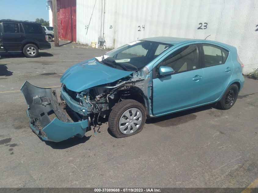 2013 TOYOTA PRIUS C ONE/TWO/THREE/FOUR - JTDKDTB34D1036019