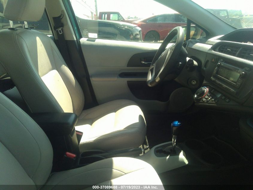 2013 TOYOTA PRIUS C ONE/TWO/THREE/FOUR - JTDKDTB34D1036019