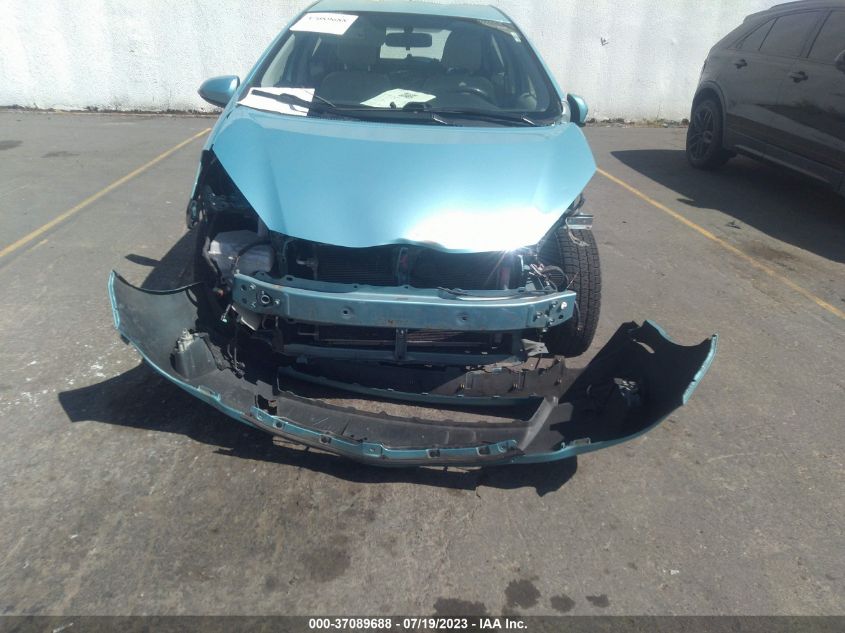 2013 TOYOTA PRIUS C ONE/TWO/THREE/FOUR - JTDKDTB34D1036019