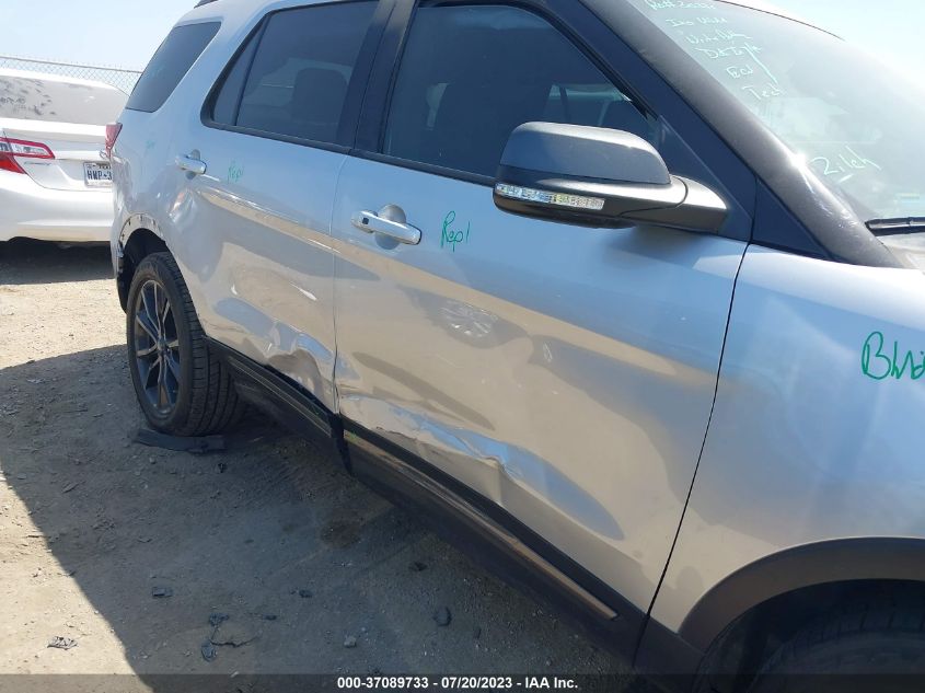 2019 FORD EXPLORER XLT - 1FM5K7D85KGA76649