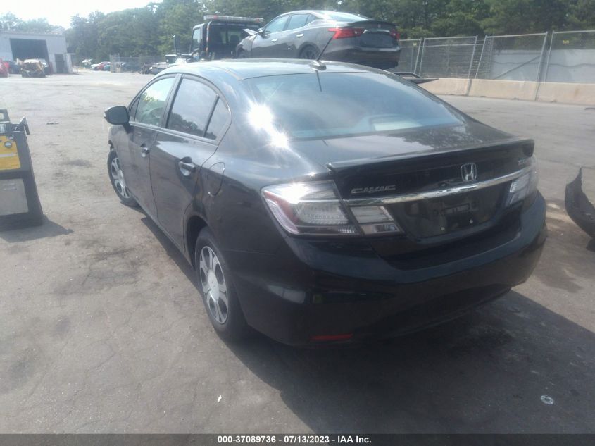 2013 HONDA CIVIC HYBRID - 19XFB4F21DE002499