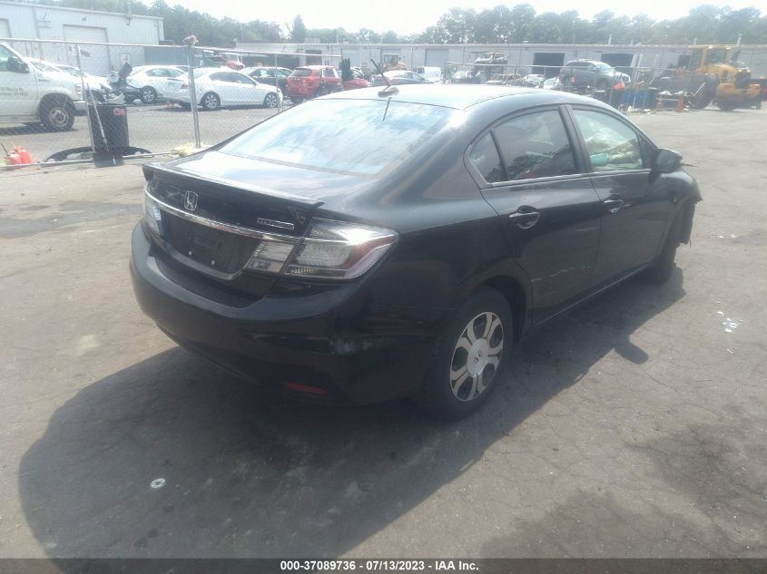 2013 HONDA CIVIC HYBRID - 19XFB4F21DE002499