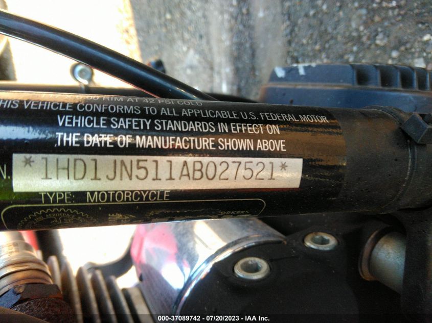 2010 HARLEY-DAVIDSON FLSTFB - 1HD1JN511AB027521