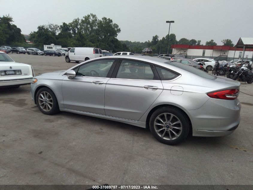 2017 FORD FUSION SE - 3FA6P0H76HR370720