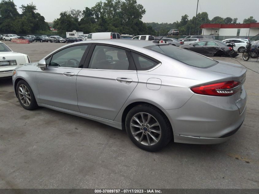 2017 FORD FUSION SE - 3FA6P0H76HR370720