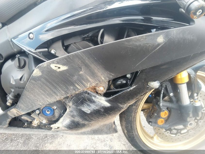 2009 YAMAHA YZFR6 JYARJ16E59A015027