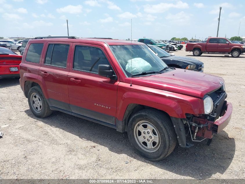 2015 JEEP PATRIOT SPORT 1C4NJPBB6FD314327