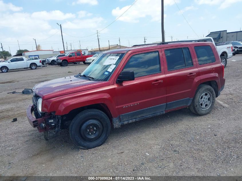 2015 JEEP PATRIOT SPORT 1C4NJPBB6FD314327