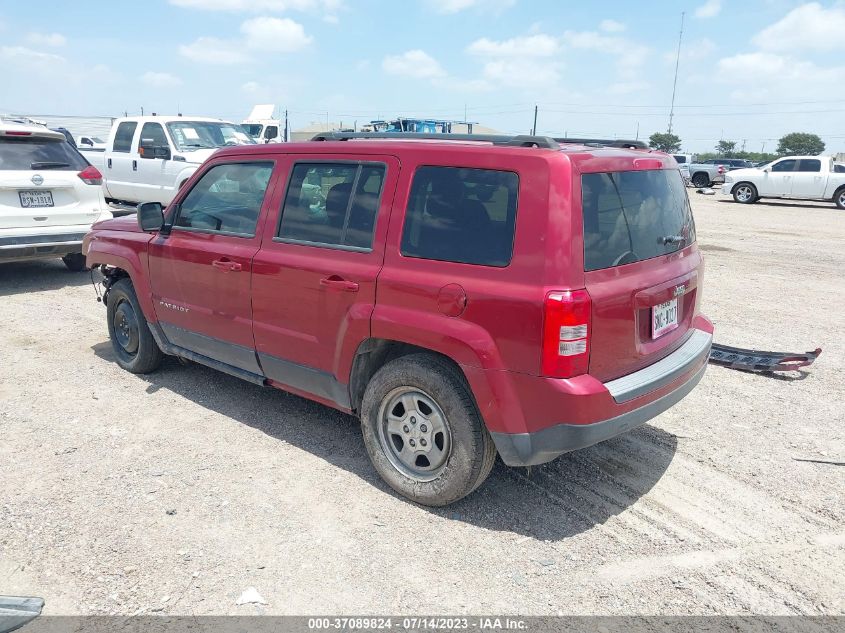 2015 JEEP PATRIOT SPORT 1C4NJPBB6FD314327