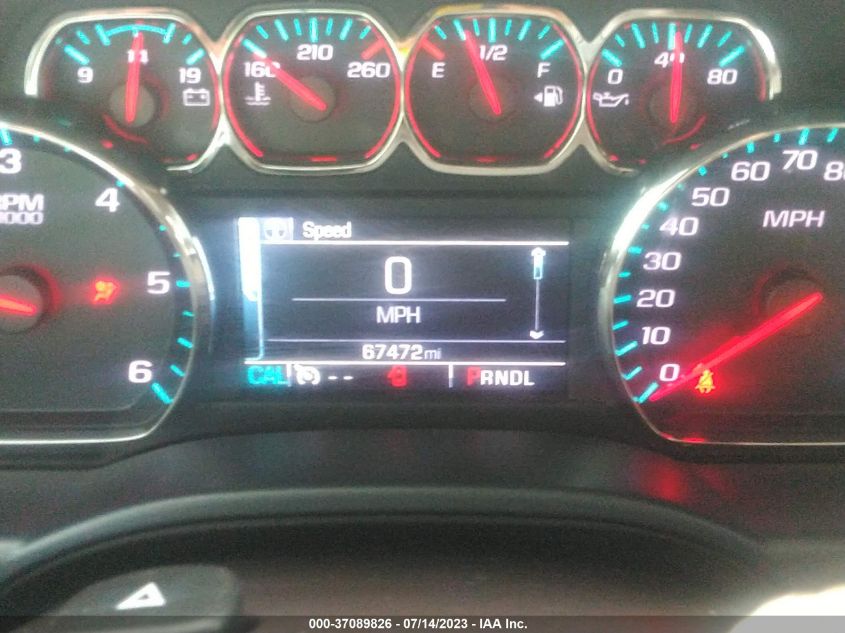 2017 CHEVROLET SILVERADO 1500 LT - 3GCUKREC5HG316665