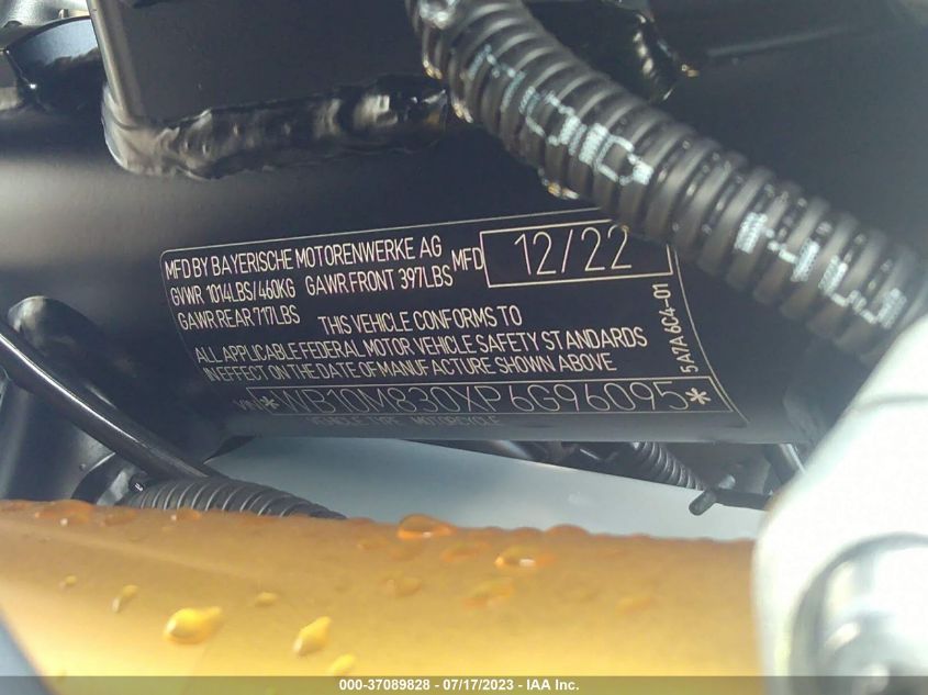 2023 BMW R 1250 RS - WB10M830XP6G96095