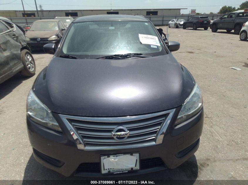 2014 NISSAN SENTRA SV - 3N1AB7APXEY254589