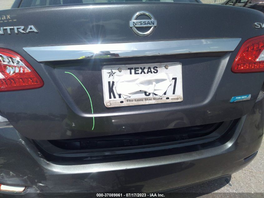 2014 NISSAN SENTRA SV - 3N1AB7APXEY254589