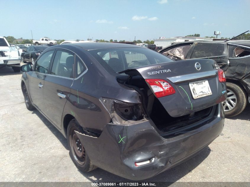 2014 NISSAN SENTRA SV - 3N1AB7APXEY254589