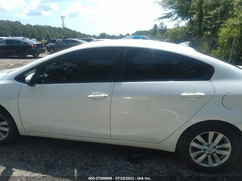 2014 KIA FORTE LX - KNAFX4A64E5170420