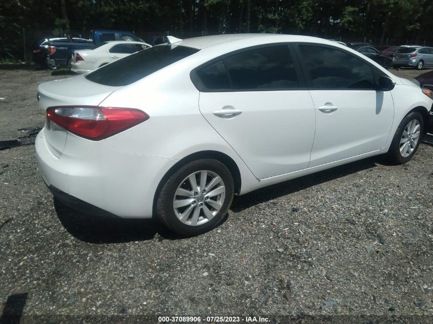 2014 KIA FORTE LX - KNAFX4A64E5170420