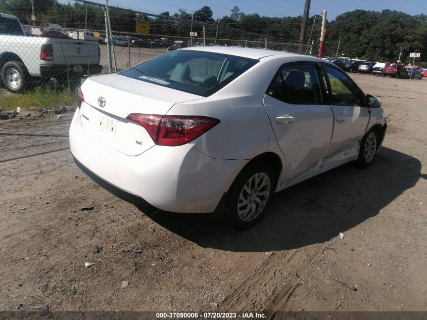 2017 TOYOTA COROLLA L/LE/XLE/SE - 2T1BURHE2HC874868