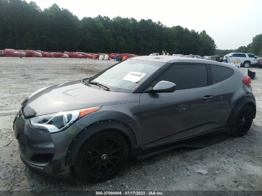 2015 HYUNDAI VELOSTER - KMHTC6AD5FU234771