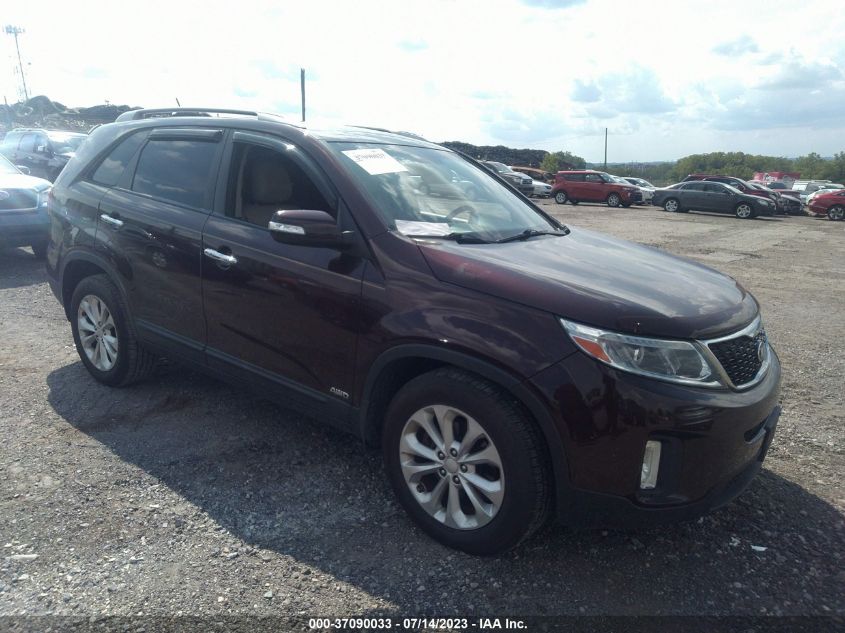 2014 KIA SORENTO EX - 5XYKUDA72EG475103