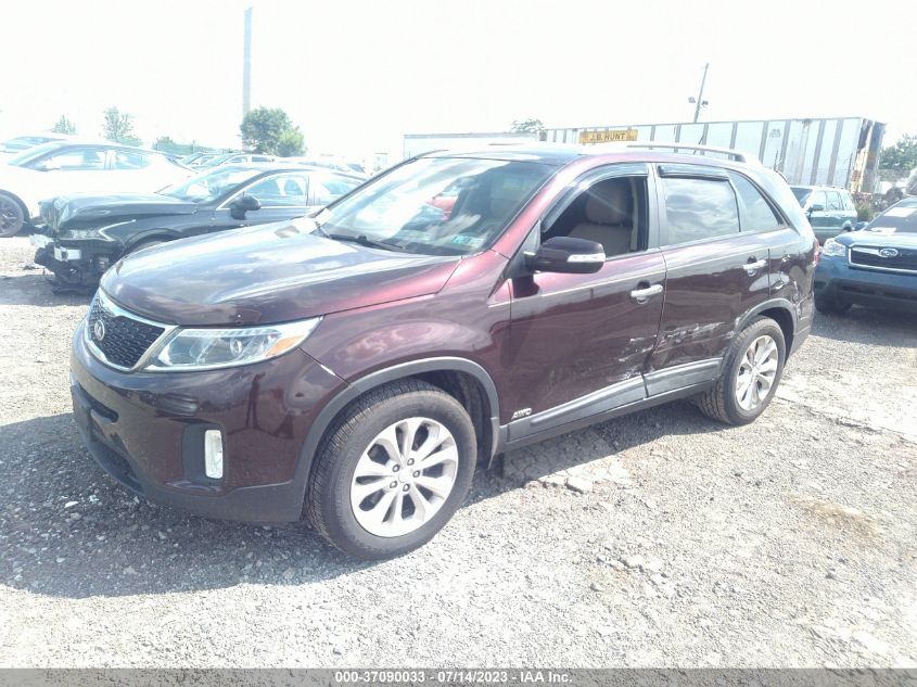 2014 KIA SORENTO EX - 5XYKUDA72EG475103