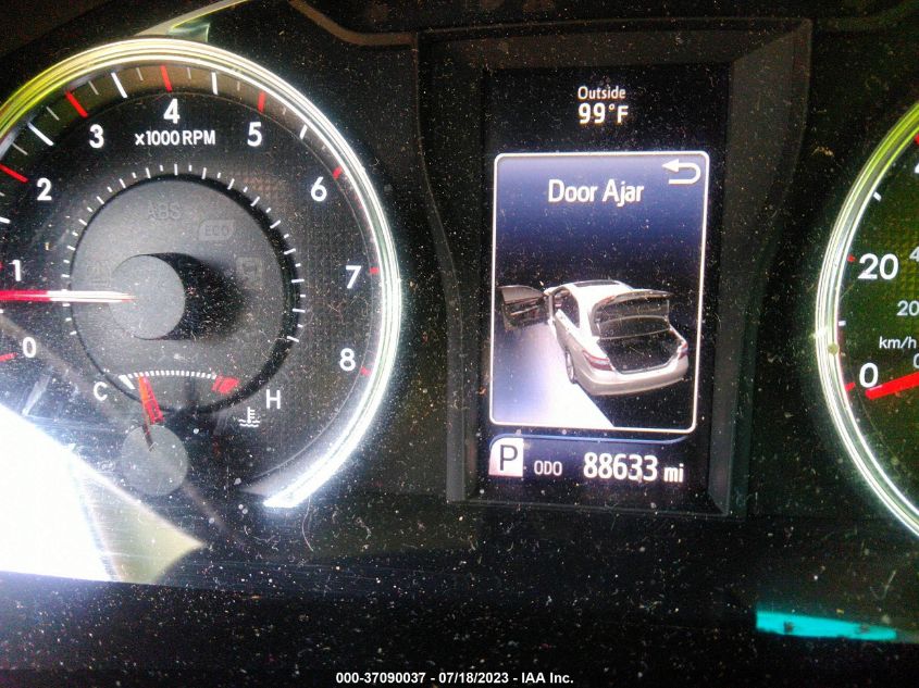 2016 TOYOTA CAMRY XLE/SE/LE/XSE - 4T1BF1FK4GU545512