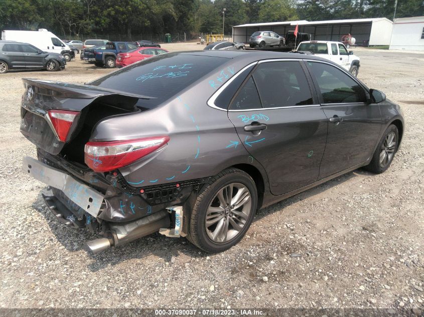 2016 TOYOTA CAMRY XLE/SE/LE/XSE - 4T1BF1FK4GU545512