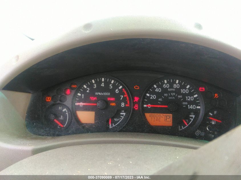 2013 NISSAN FRONTIER SV - 1N6AD0CW7DN747982