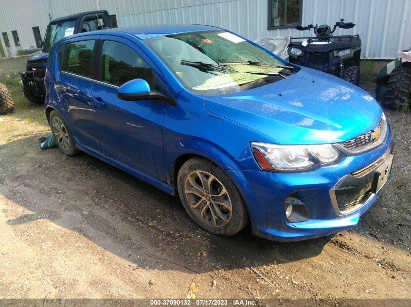 2017 CHEVROLET SONIC LT - 1G1JC6SG3H4155180