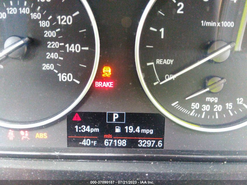 2013 BMW 3 SERIES 328I - WBA3A5G52DNP21645