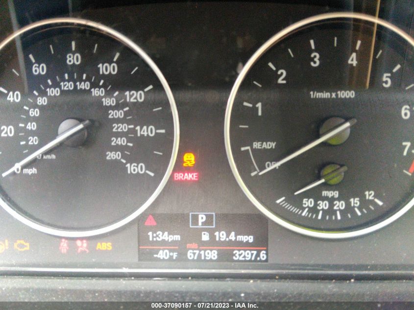 2013 BMW 3 SERIES 328I - WBA3A5G52DNP21645