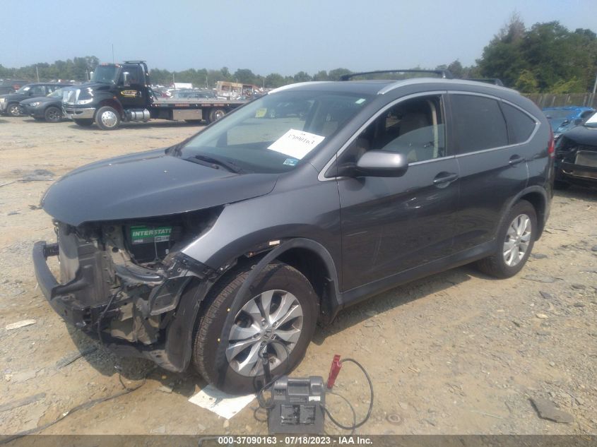 2013 HONDA CR-V EX-L - 2HKRM4H77DH616341