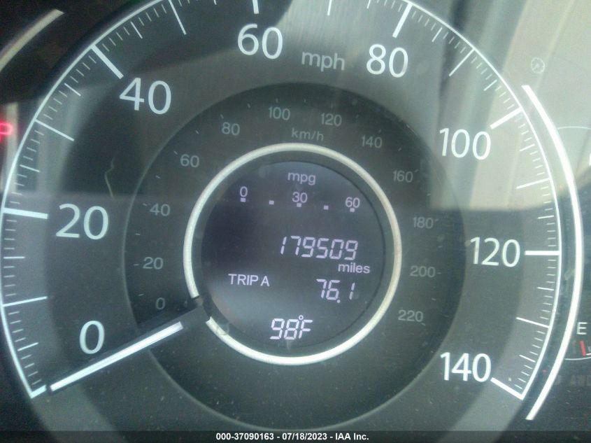 2013 HONDA CR-V EX-L - 2HKRM4H77DH616341