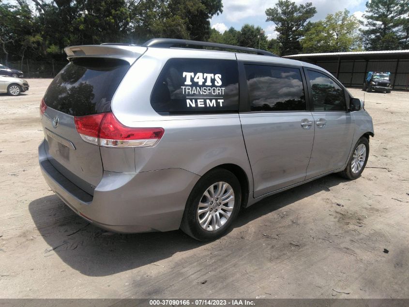 2014 TOYOTA SIENNA XLE/XLE AAS/LTD - 5TDYK3DC4ES428791