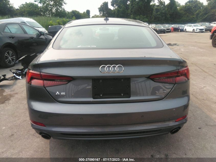 2019 AUDI A5 SPORTBACK PREMIUM PLUS - WAUENCF55KA073192