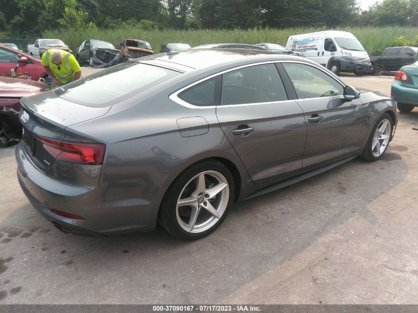 2019 AUDI A5 SPORTBACK PREMIUM PLUS - WAUENCF55KA073192