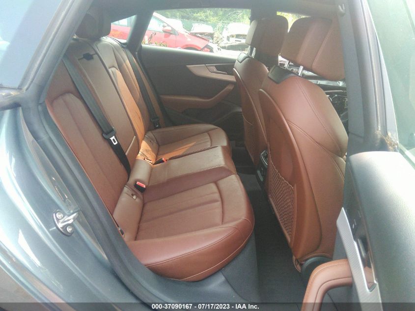 2019 AUDI A5 SPORTBACK PREMIUM PLUS - WAUENCF55KA073192
