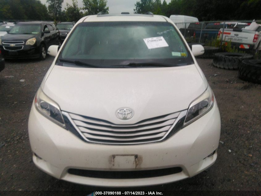 2015 TOYOTA SIENNA XLE/LIMITED - 5TDDK3DCXFS111601