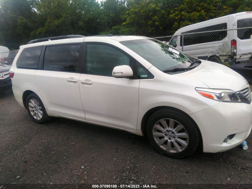 2015 TOYOTA SIENNA XLE/LIMITED - 5TDDK3DCXFS111601