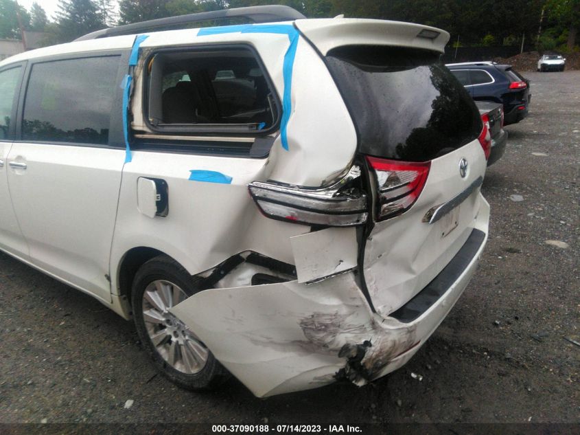 2015 TOYOTA SIENNA XLE/LIMITED - 5TDDK3DCXFS111601