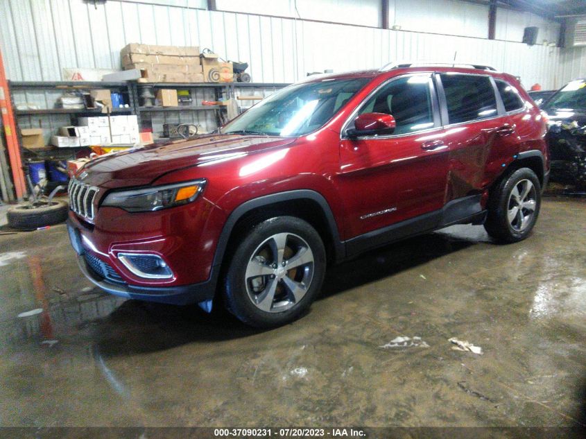 2019 JEEP CHEROKEE LIMITED - 1C4PJMDX8KD421292