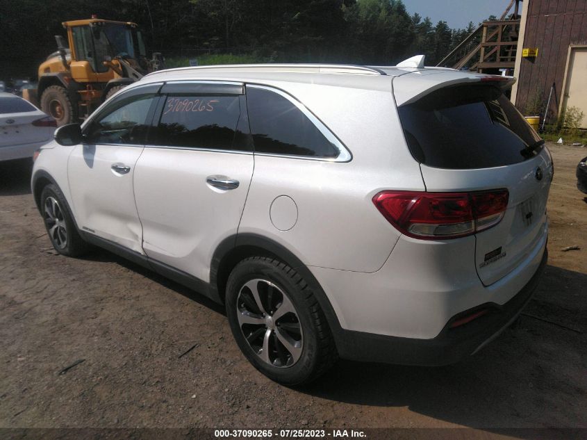 2017 KIA SORENTO EX - 5XYPHDA58HG323730