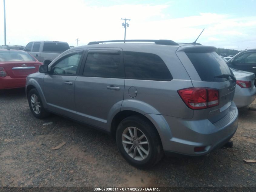 2016 DODGE JOURNEY SXT - 3C4PDDBG7GT209043