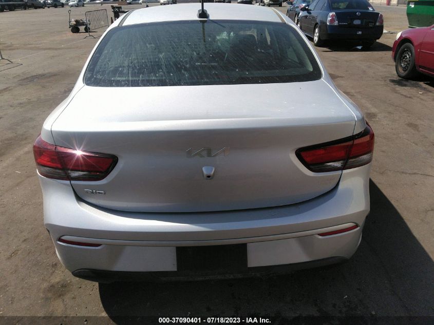 2022 KIA RIO LX - 3KPA24AD7NE486618