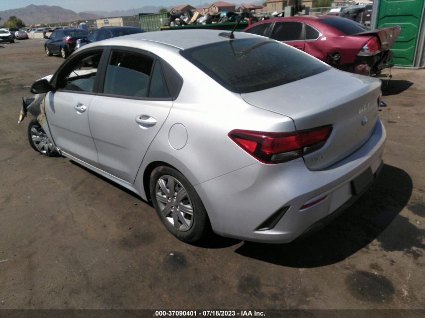 2022 KIA RIO LX - 3KPA24AD7NE486618
