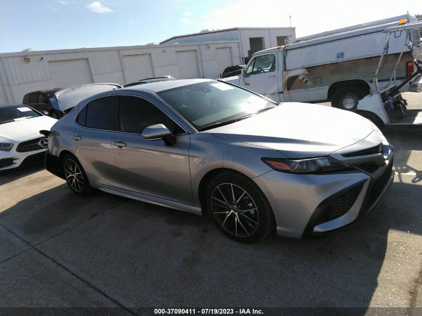 2022 TOYOTA CAMRY SE/SE NIGHT SHADE - 4T1G11AK7NU657598