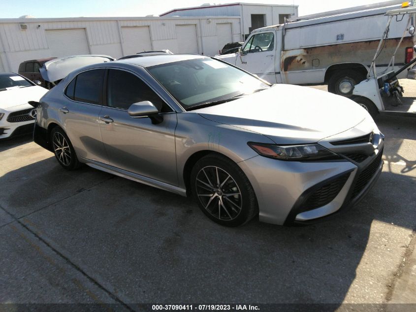 2022 TOYOTA CAMRY SE/SE NIGHT SHADE - 4T1G11AK7NU657598