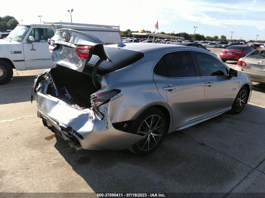 2022 TOYOTA CAMRY SE/SE NIGHT SHADE - 4T1G11AK7NU657598