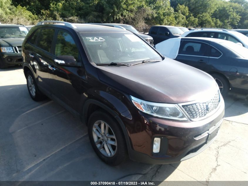 2014 KIA SORENTO LX - 5XYKT3A68EG518296